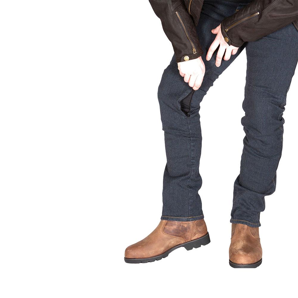 Merlin Chilton D3O® Jeans Dark Blue