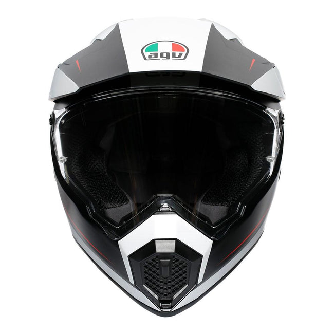 AGV AX9 - PACIFIC ROAD MATT BLACK/WHITE/RED Main Image