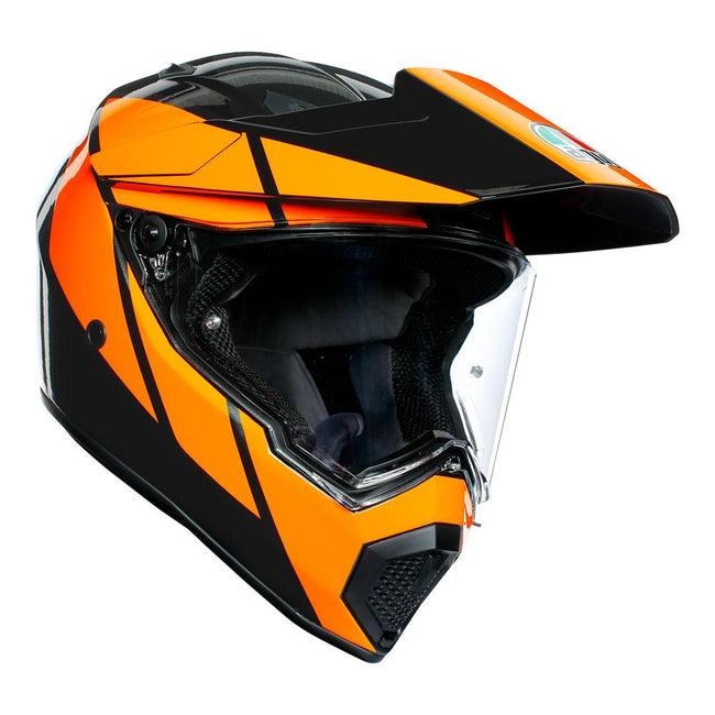 AGV AX9 - TRAIL GUNMETAL/ORANGE Hover Image