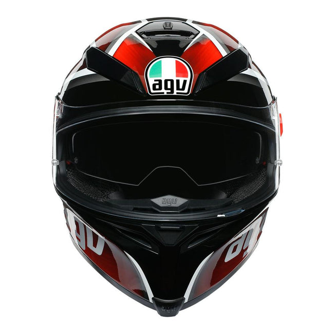 AGV K5 S - TEMPEST BLACK/RED Main Image