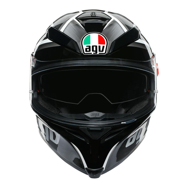 AGV K5 S - TEMPEST BLACK/SILVER Main Image