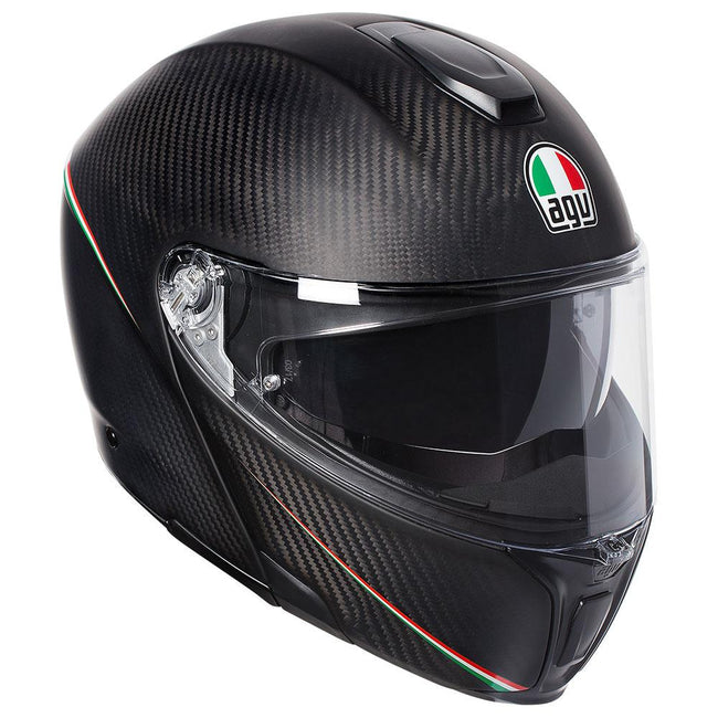 AGV SPORTMODULAR - TRICOLORE MATT CARBON/ITALY Hover Image