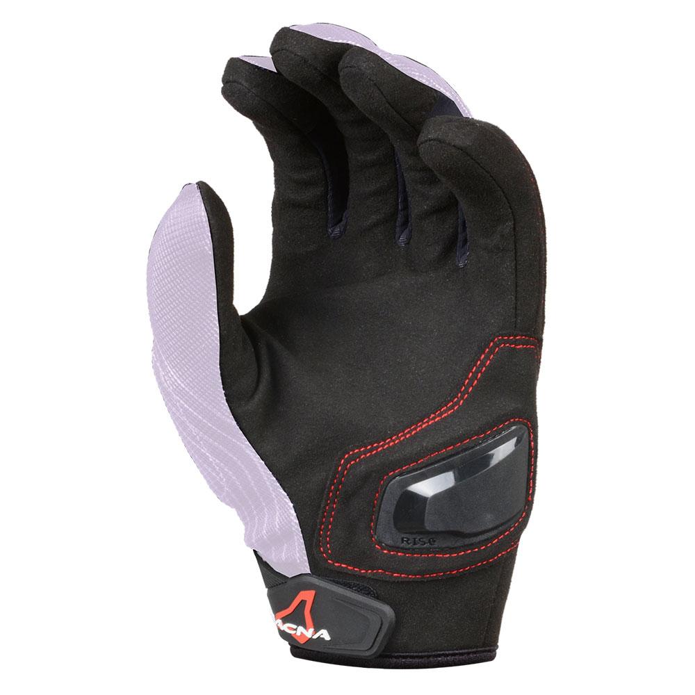 Macna Trace Gloves White/Black/Red