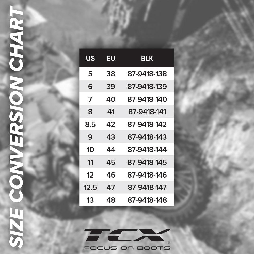 TCX STREET 3 AIR BOOTS BLACK