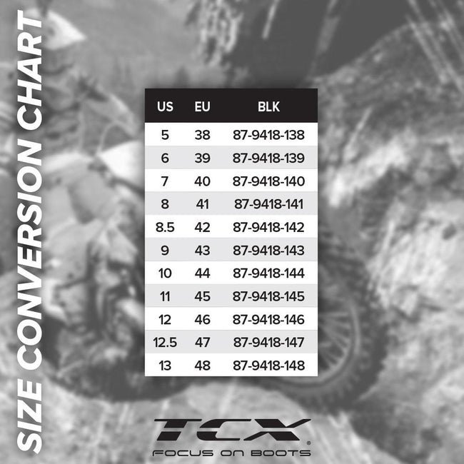 TCX STREET 3 AIR BOOTS BLACK Main Image
