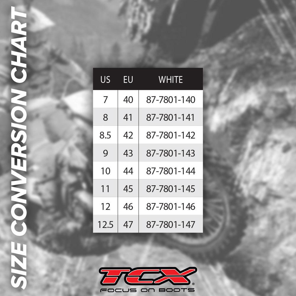 TCX TCS SPEEDWAY BOOTS WHITE