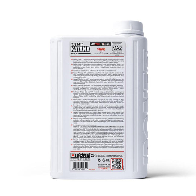 IPONE Katana Off-Road 10W60 2L Main Image