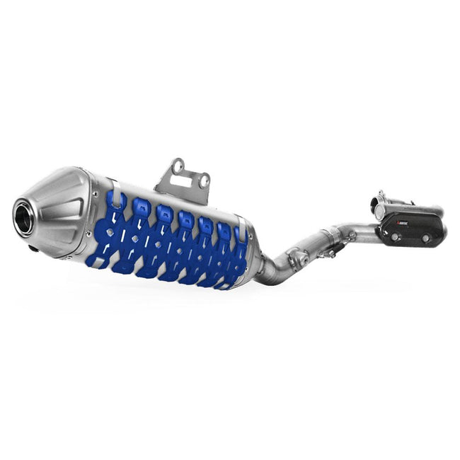 POLISPORT ARMADILLO 4 STROKE MUFFLER GUARD - BLUE Hover Image