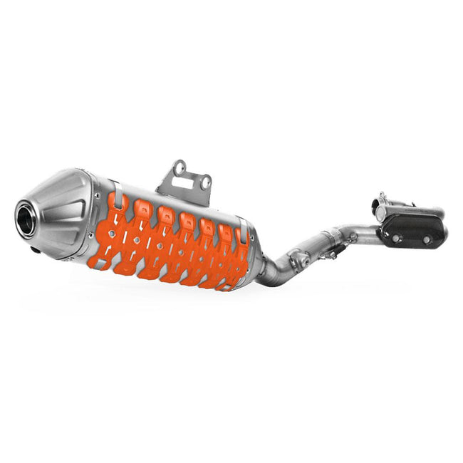 POLISPORT ARMADILLO 4 STROKE MUFFLER GUARD - ORANGE Hover Image