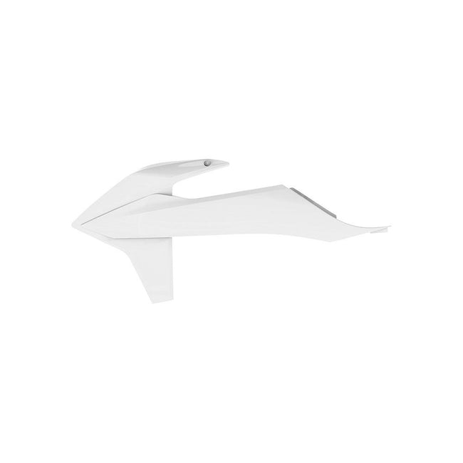 POLISPORT RADIATOR SHROUDS KTM SX/SX-F 19-22 - 2020 WHITE Main Image