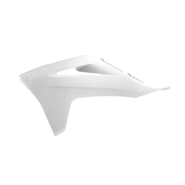 POLISPORT RADIATOR SHROUDS GASGAS - WHITE Hover Image