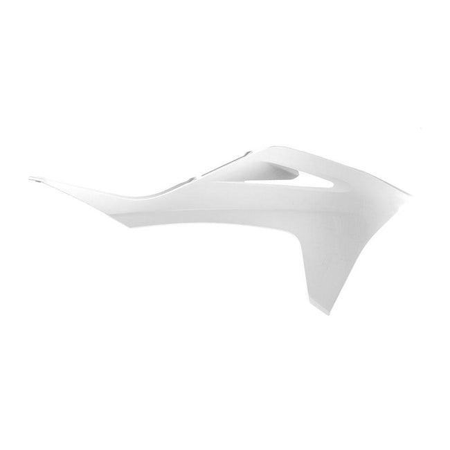 POLISPORT RADIATOR SHROUDS GASGAS - WHITE Main Image