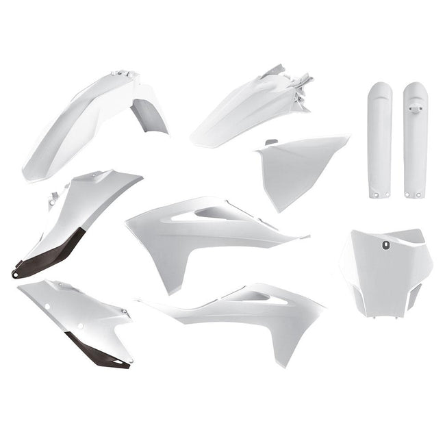 POLISPORT MX KIT GASGAS MC/MC-F 21-23 - WHITE (INCL. FORK GUARDS) Hover Image