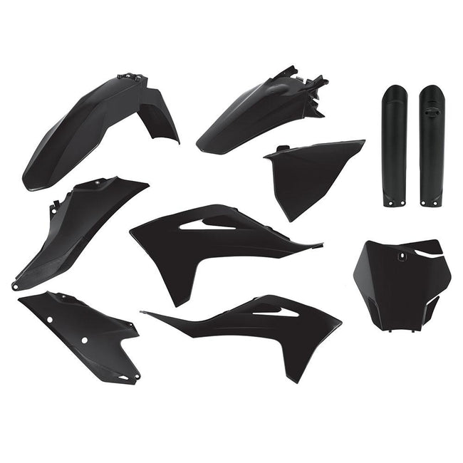 POLISPORT MX KIT GASGAS MC/MC-F 21-23 - BLACK (INCL. FORK GUARDS) Hover Image