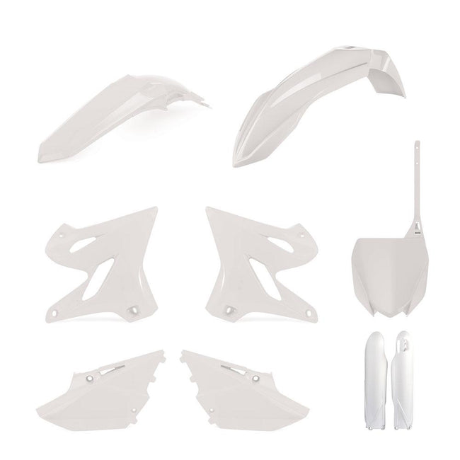 POLISPORT MX KIT YAMAHA YZ125/250 21 - WHITE (INCL. FORK GUARDS) Hover Image