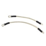 All Balls Battery Cable Kit - Clear - 2pce