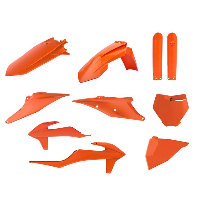 POLISPORT MX KIT KTM SX/SX-F 19-22 - ORANGE (INCL. FORK GUARDS) Hover Image