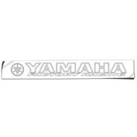 STICKER RACING D/CUT - YAMAHA, WHITE 930 X 110 Hover Image
