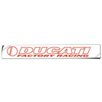STICKER RACING D/CUT - DUCATI, RED 930 X 110 Hover Image