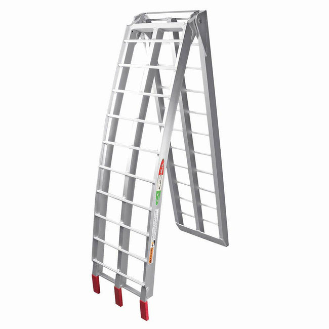 LA CORSA - RAMP ALLOY BIFOLD 28cm X 2.25m LADDER TYPE Hover Image