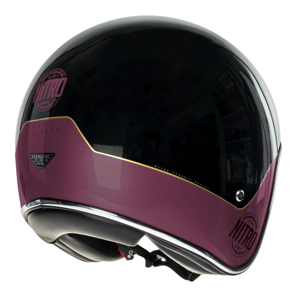 NITRO X582 TRIBUTE BLACK/CANDY RED