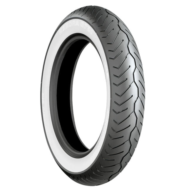 Bridgestone G721 130/90H16 Cruiser White Wall Tyre Front Hover Image