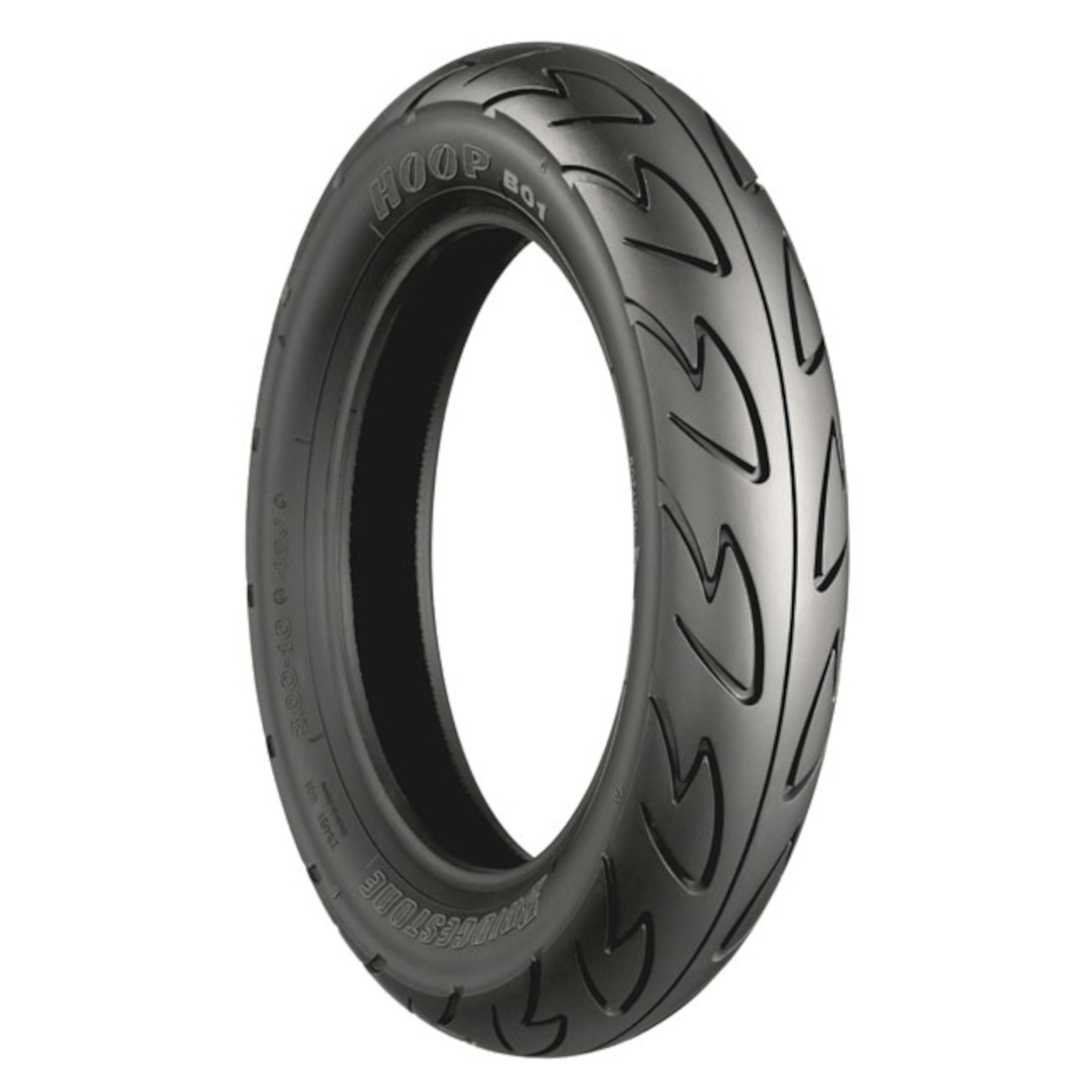 Bridgestone B01 100/80-10 Scooter Tyre - Universal - Tubeless