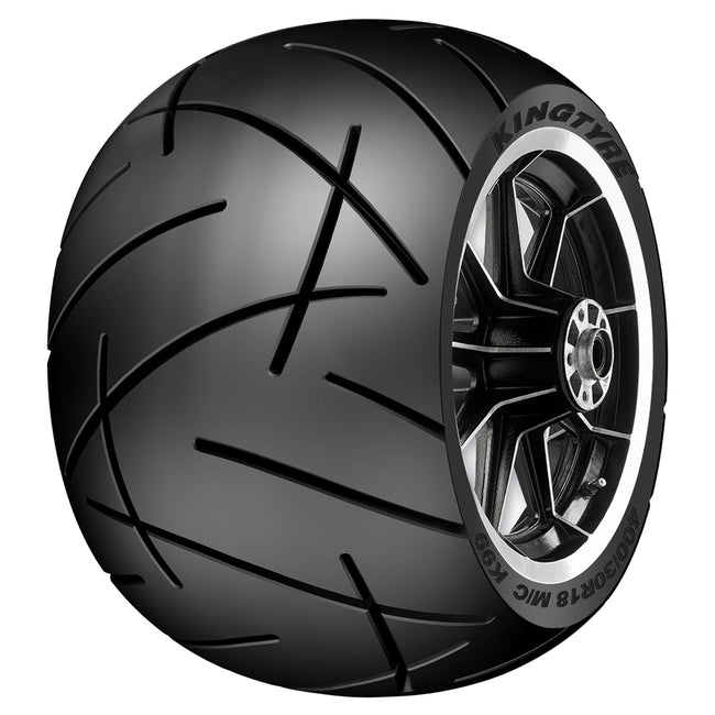 King K99 400/30VR18 Custom Cruiser Tyre Rear - Tubeless Hover Image
