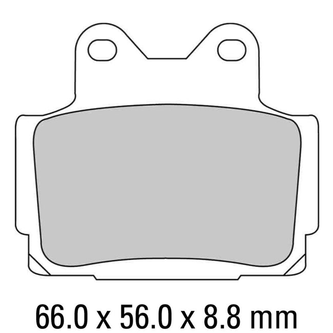 FERODO Disc Pad Set - FDB386 P Platinum Non Sintered Compound Hover Image