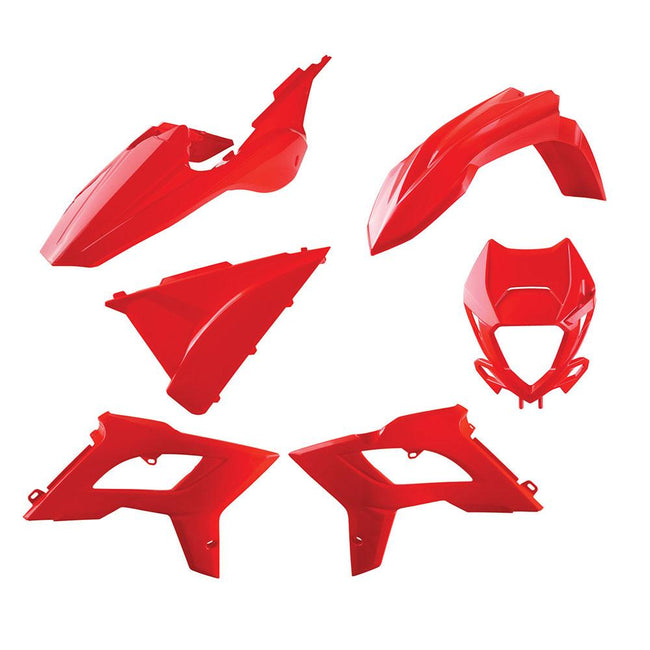 POLISPORT MX RE-STYLE KIT BETA RR 2T/4T 18-19 - RED (INCL. HEADLIGHT SURROUND) Hover Image
