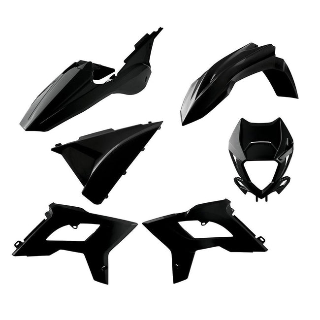 POLISPORT MX RE-STYLE KIT BETA RR 2T/4T 18-19 - BLACK (INCL. HEADLIGHT SURROUND) Hover Image