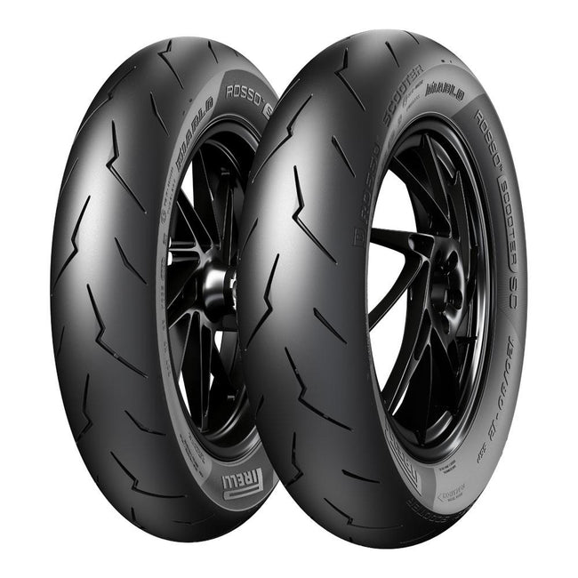 PIRELLI DIABLO ROSSO SCOOTER FRONT 100/90-12 64P TL Hover Image