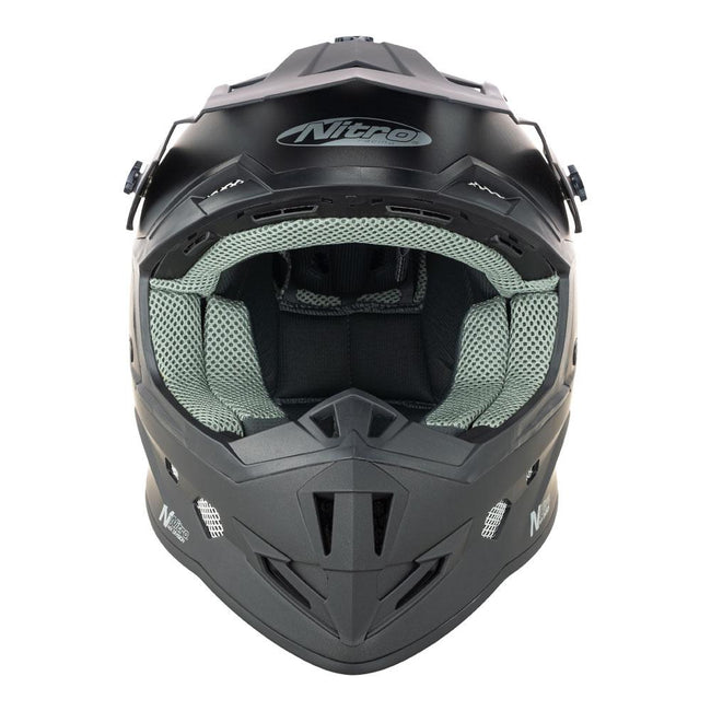 NITRO MX700 YOUTH SATIN BLACK Main Image