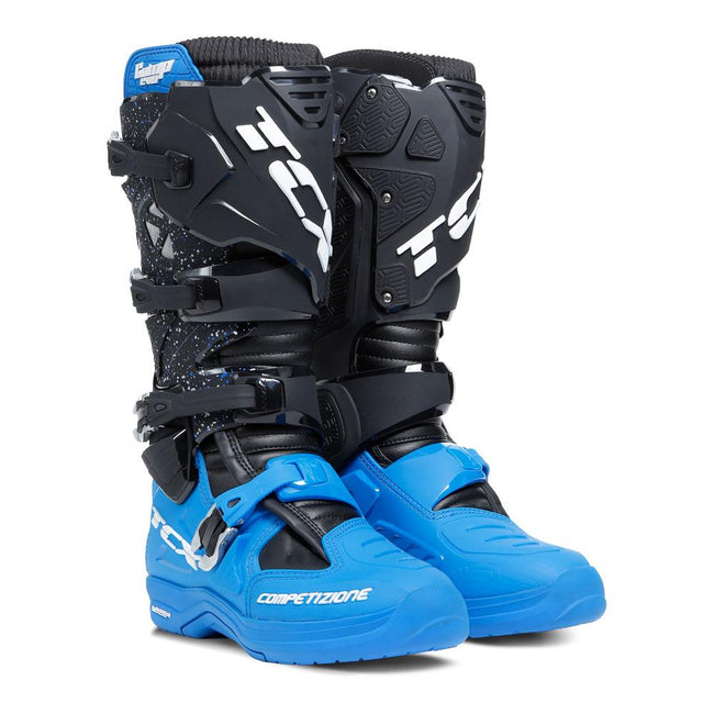 TCX COMP EVO 2 MICHELIN® BOOTS BLACK/BLUE Hover Image