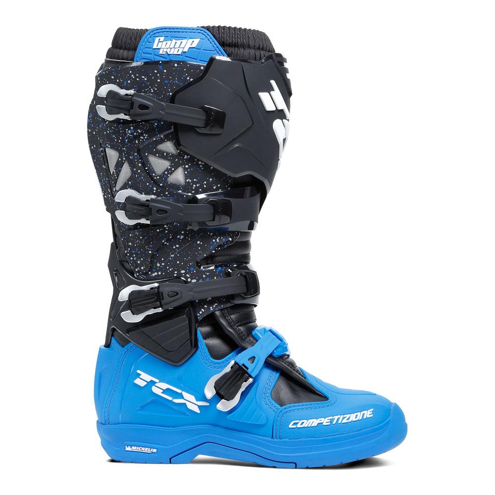 TCX COMP EVO 2 MICHELIN® BOOTS BLACK/BLUE
