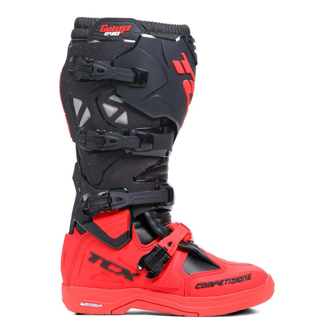 TCX COMP EVO 2 MICHELIN® BOOTS BLACK/RED Main Image
