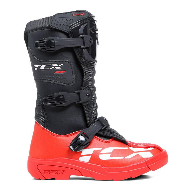 TCX COMP KID BOOTS BLACK/RED Main Image