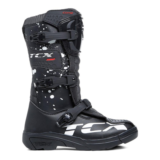 TCX COMP KID BOOTS BLACK/WHITE Main Image