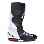 TCX TCS SPEEDWAY BOOTS BLACK/WHITE
