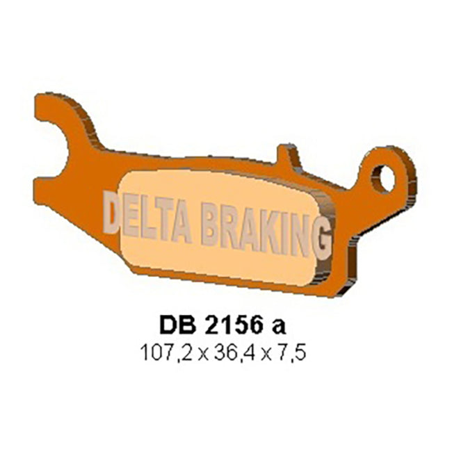 Delta Brake Pads - DB2156 MX-D GF4253 Hover Image