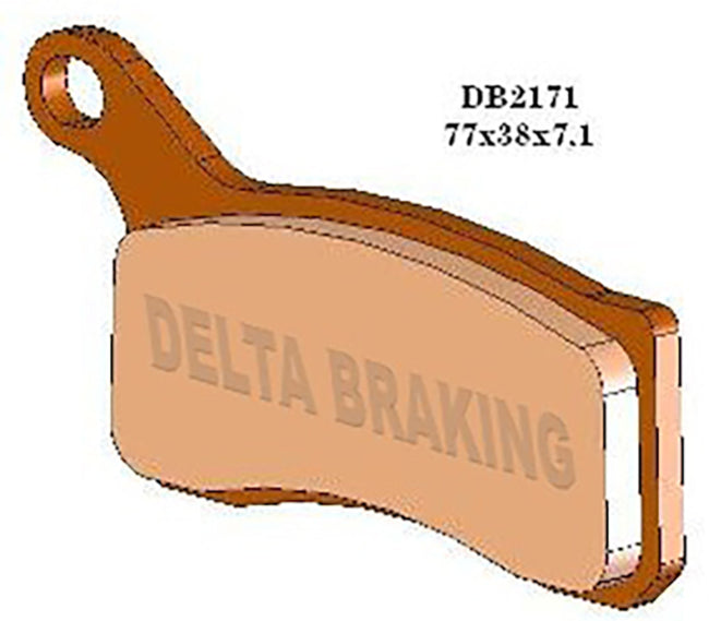 Delta Brake Pads - DB2171 MX-D GF4261 Hover Image