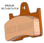 Delta Brake Pads - DB2550 MX-D GF5281