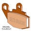 Delta Brake Pads - DB2160 MX-D GF5035