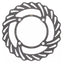 EBC Stainless Steel Contoured Brake Disc - MD6208C