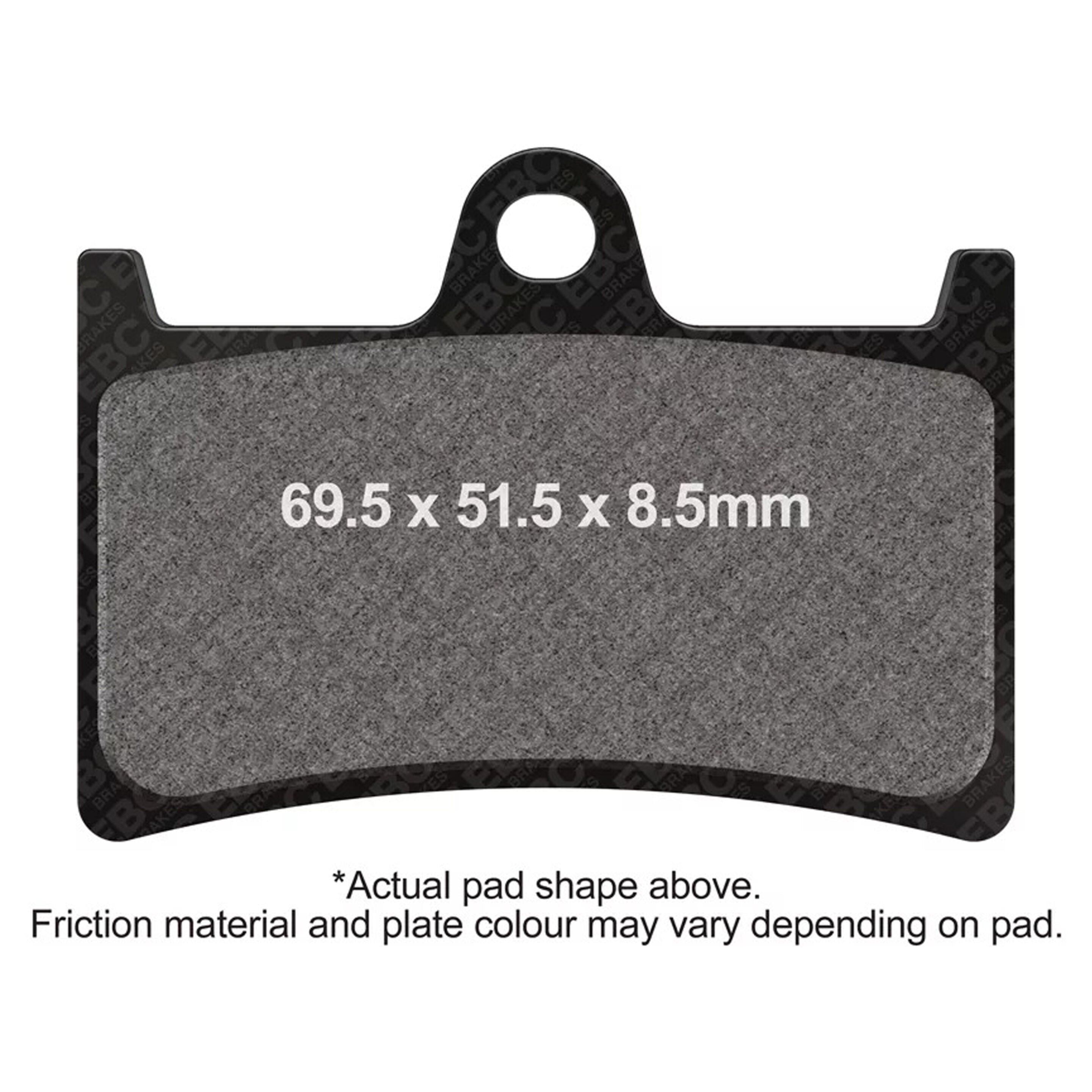 EBC Disc Pad Set - GPFAX Sintered - Race Only - GPFAX380HH