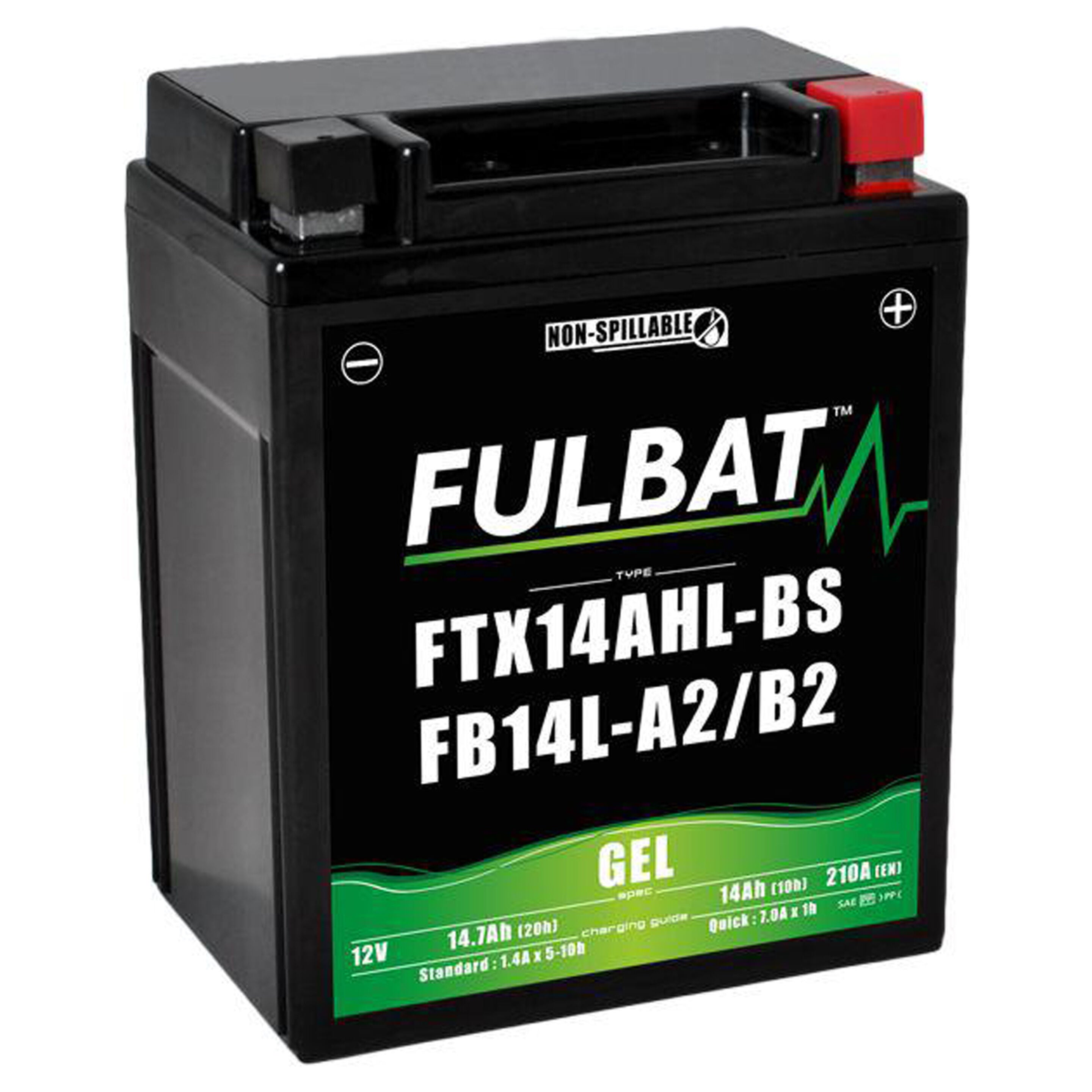 Fulbat Gel Battery - FB14L-A2