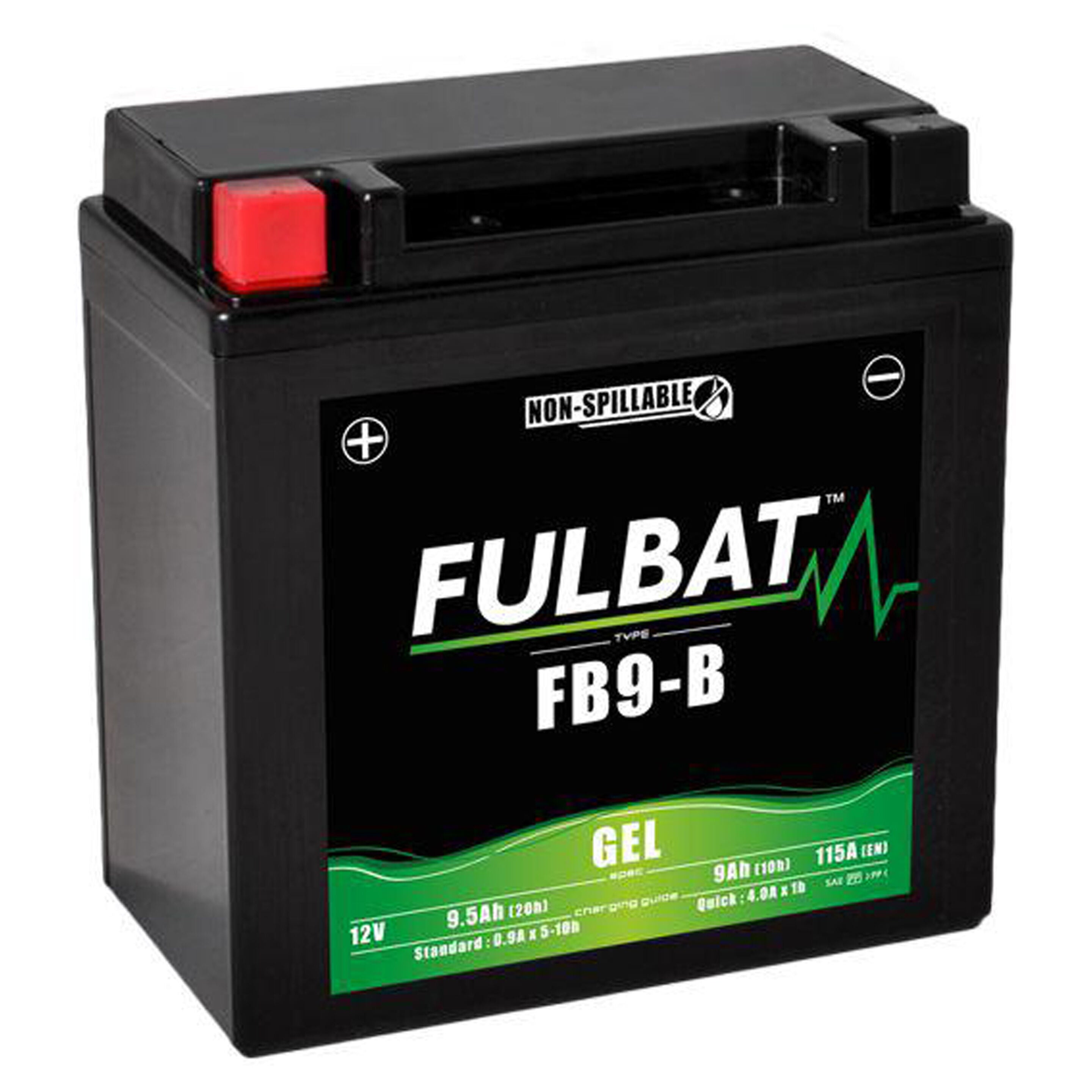Fulbat Gel Battery - FB9-B