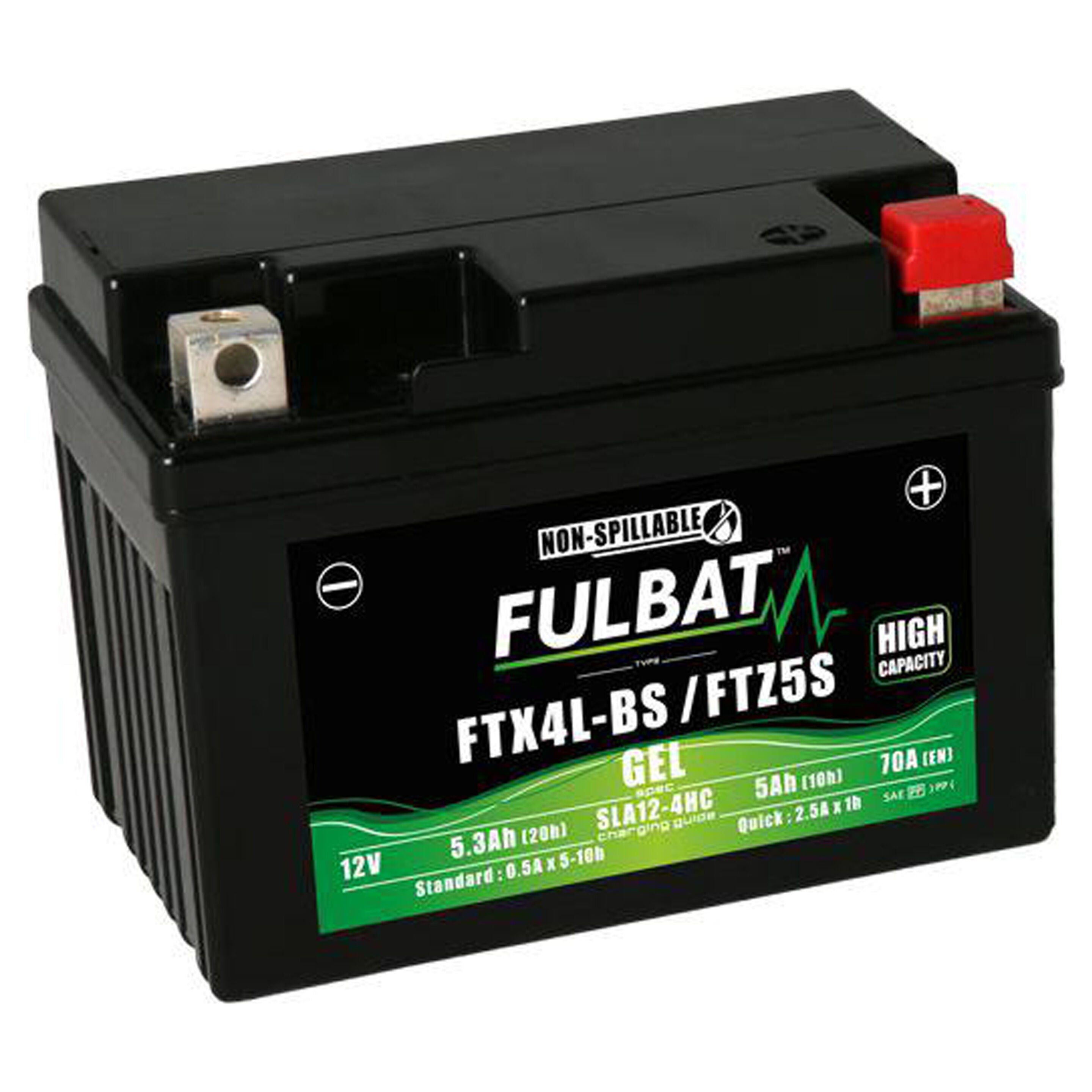 Fulbat Gel Battery - FTX4L-BS