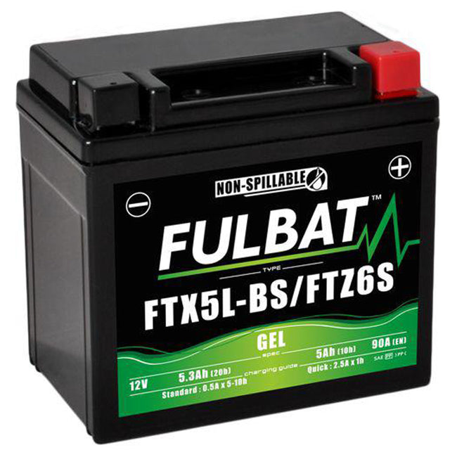Fulbat Gel Battery - FTX5L-BS Hover Image