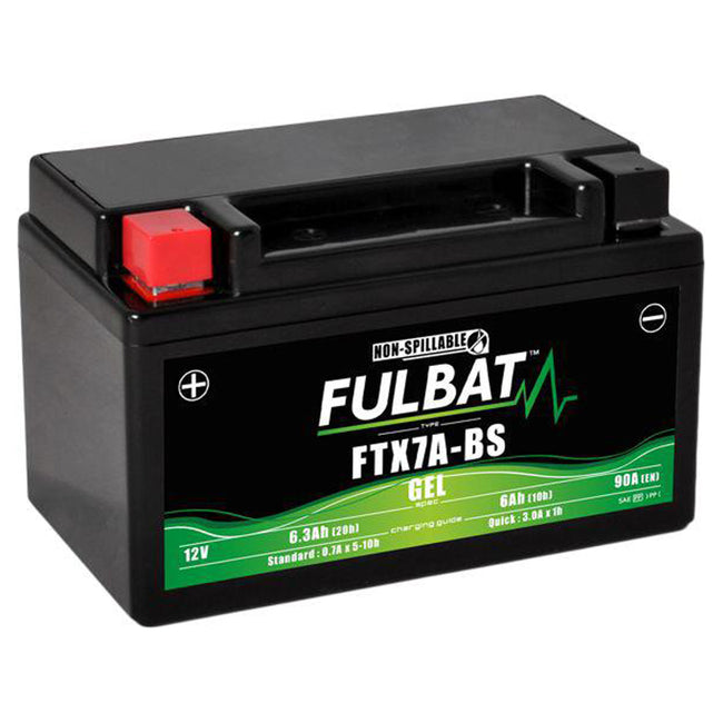 Fulbat Gel Battery - FTX7A-BS Hover Image